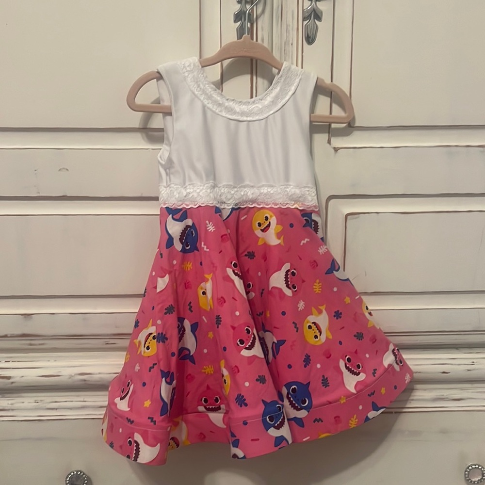 2T Baby Shark Dress